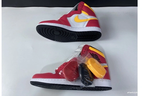 Light OG Red 555088-603 High 555088-603 AIR Fusion 1 Retro Jordan 0208